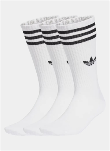 Adidas 3-Stripes High Crew 3-Pack Strumpor