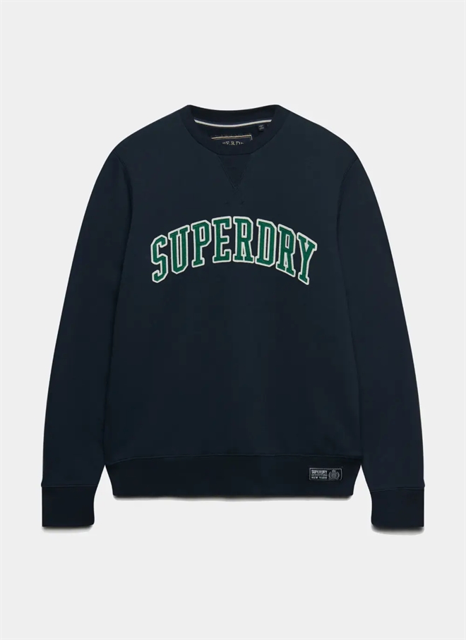 Superdry Athletic Applique Relaxed Crew