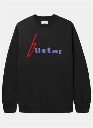 Butter Goods Enfärgad Crew Neck