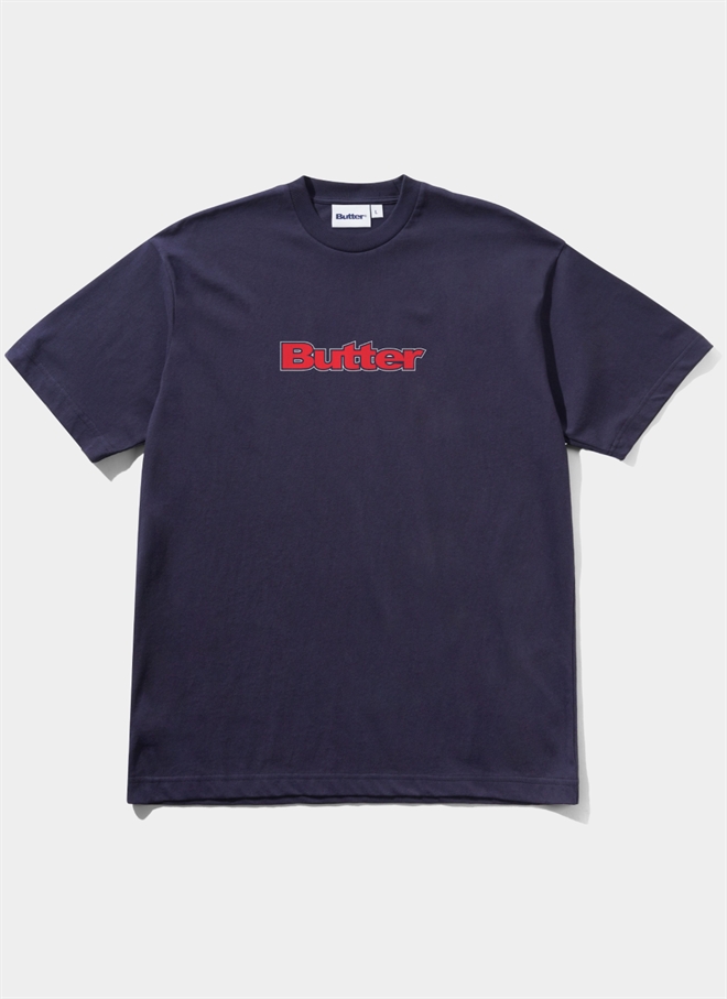 Butter Goods Kontur Logotyp T-shirt