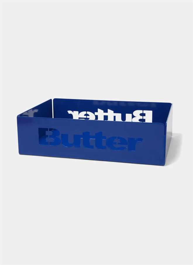 Butter Goods Schablonlogotyp Metallbricka