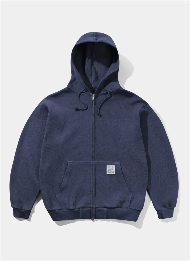 Butter Goods Waffle Zip Hoodietröja