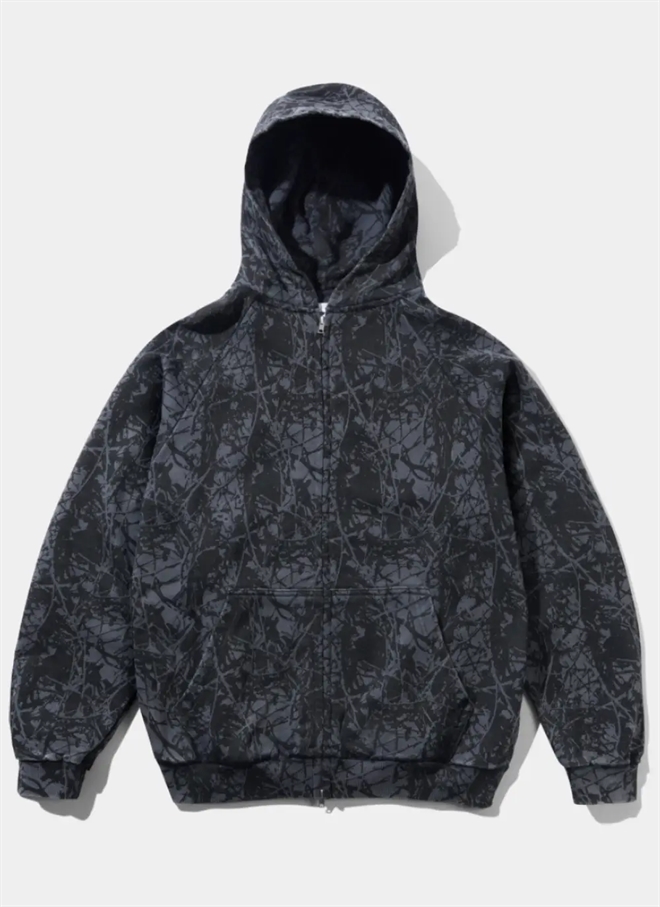 Butter Goods Woods Camo Ziphoodie