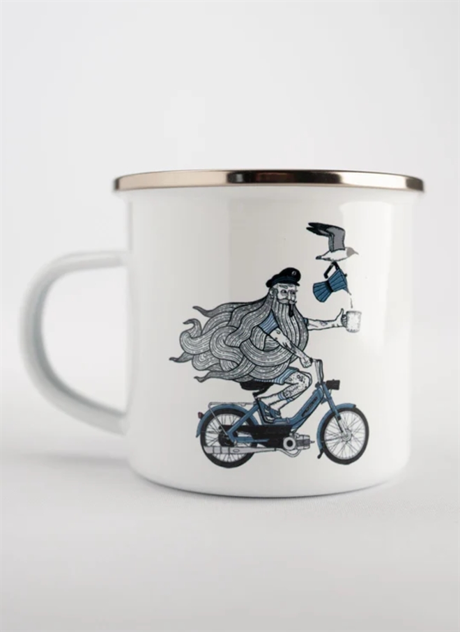 Lakor Coffee On The Go Emaljmugg