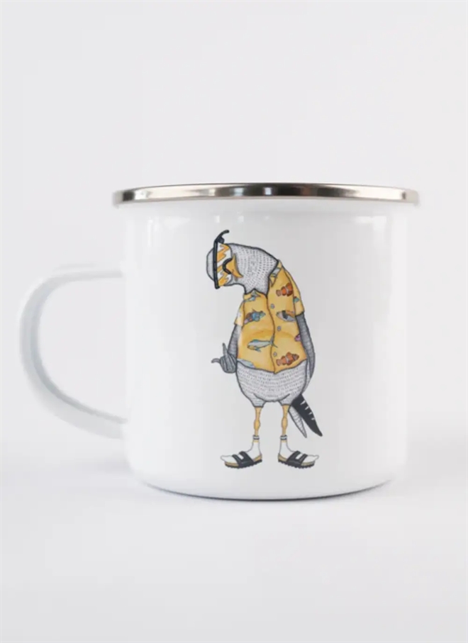 Lakor Flipping The Bird Emaljkrus