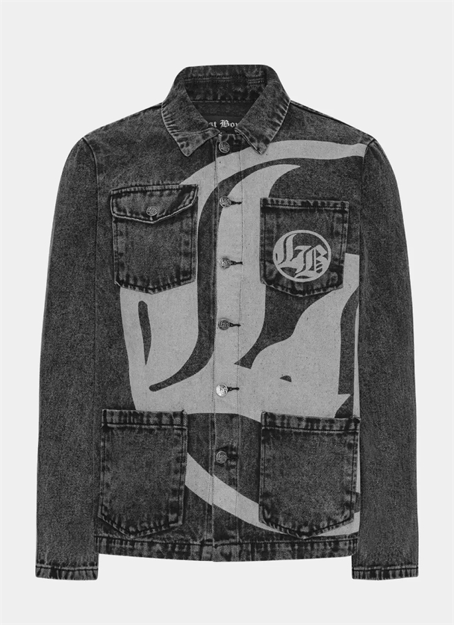 Lost Boys Logotyp Denimjacka