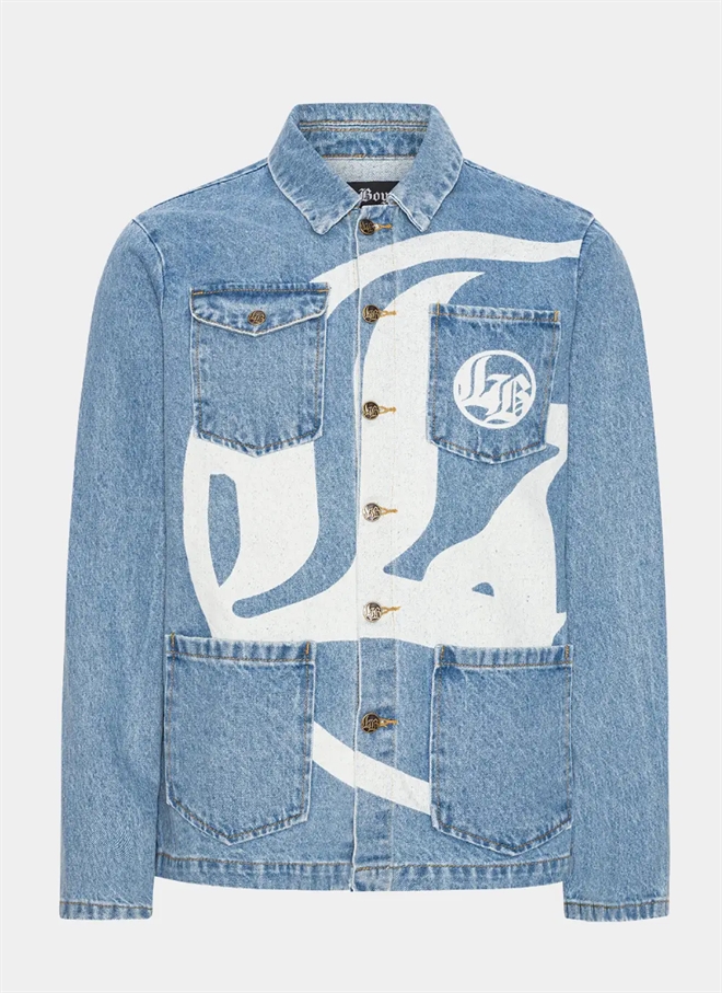 Lost Boys Logotyp Denim Jacka