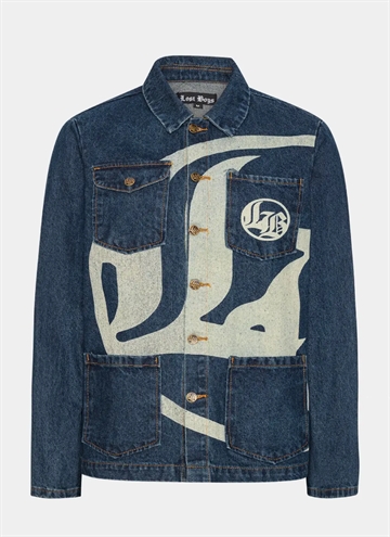 Lost Boys Logotyp Denimjacka