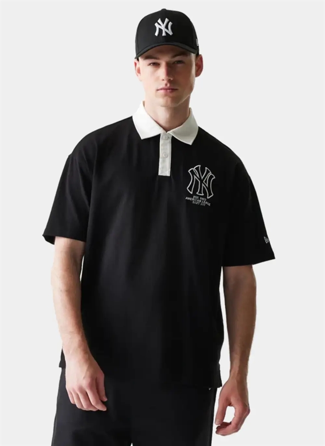 New Era NY Yankees MLB Överdimensionerad Polo