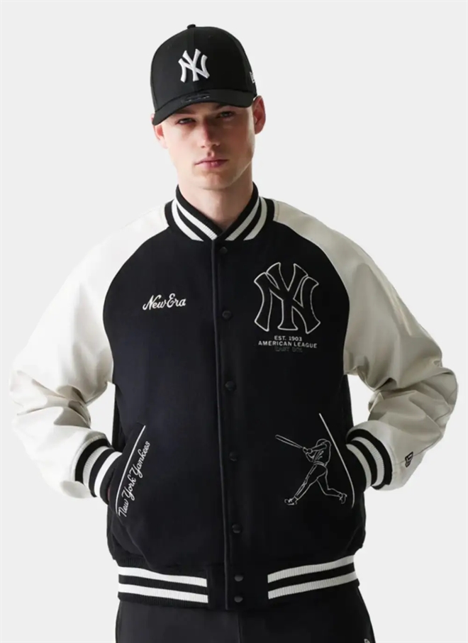 New Era NY Yankees MLB Varsity Jacka