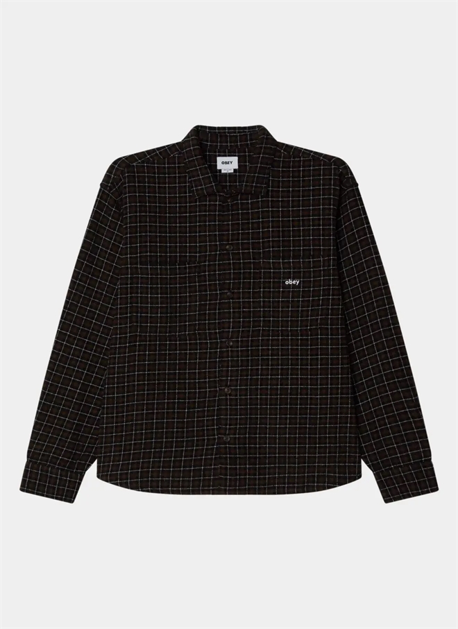Obey Adams Vävd Skjorta