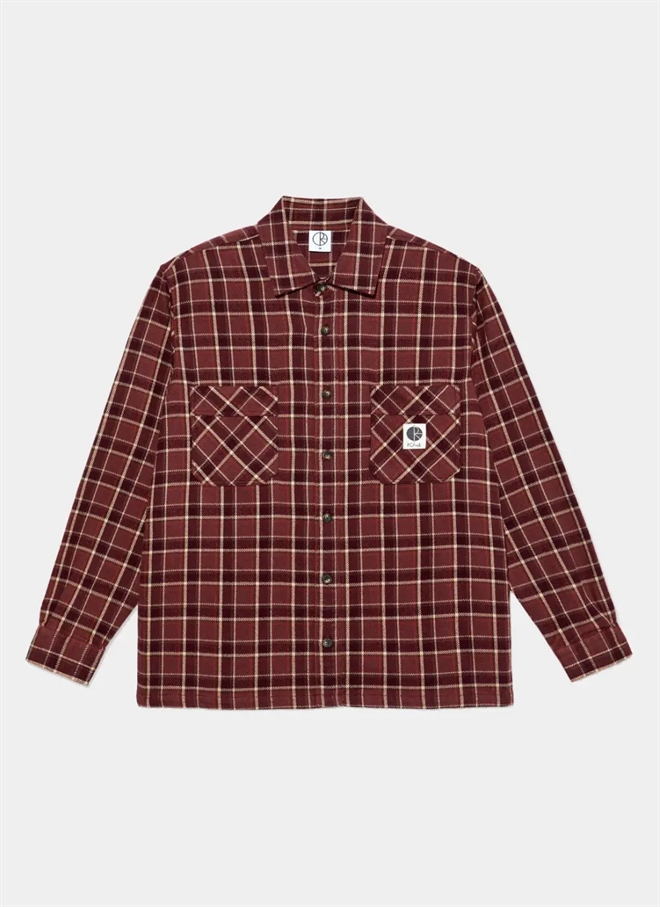 Polar Skate Co. Mike L/S Flanellskjorta