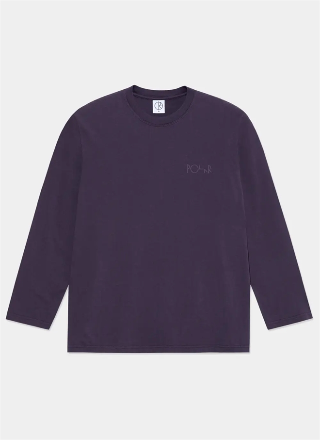 Polar Skate Co. Steve Stroke Logotyp T-Shirt L/S