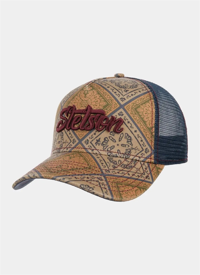 Stetson Vintage Print Truckerkeps