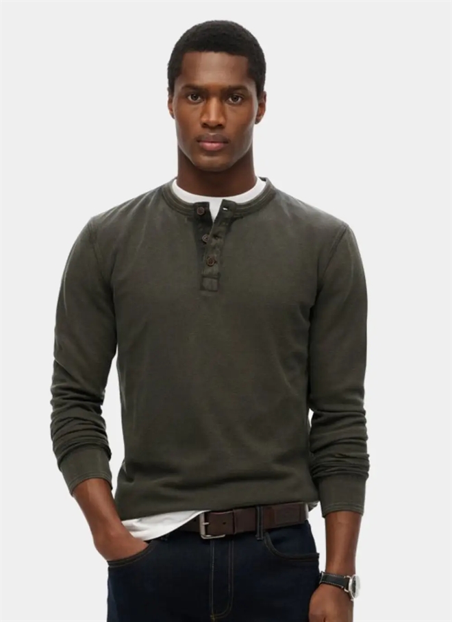 Superdry Texturerad Morfarströja