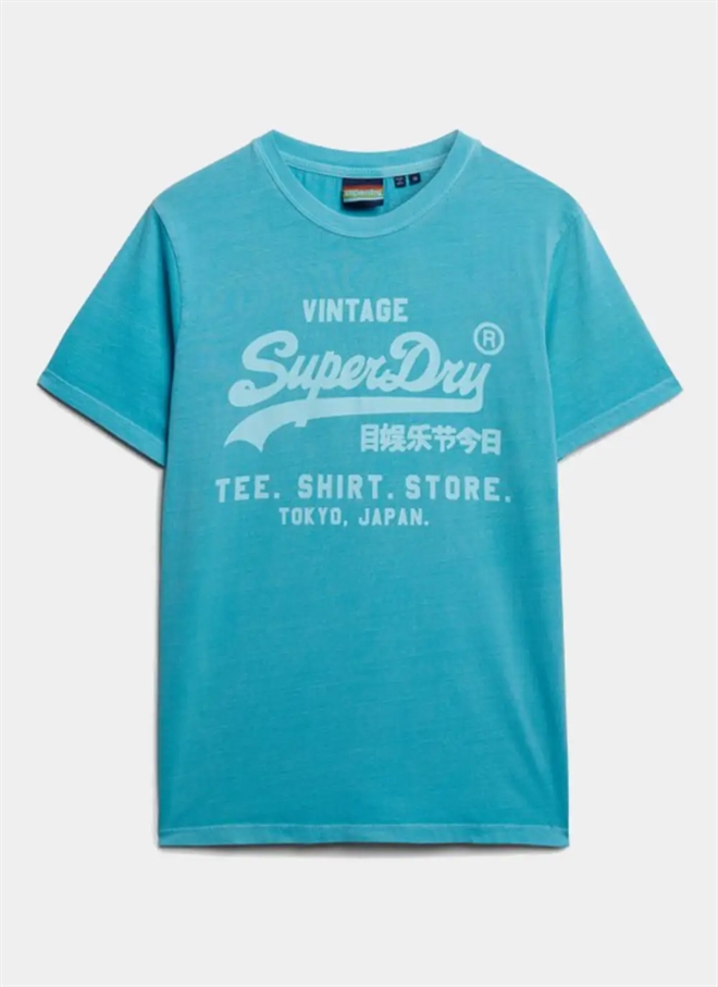 Superdry Vintage Logo Neon Avslappnad T-shirt